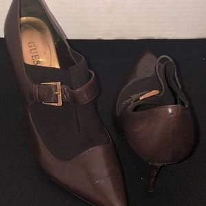 Guess Chocolate Brown Heels